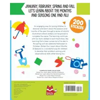 Sticker Fun: Learn About Months & Seasons!