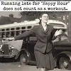Raven's Rest Studio Running Late Magnet