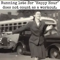 Running Late Magnet