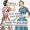 Raven's Rest Studio Cuss Words Magnet