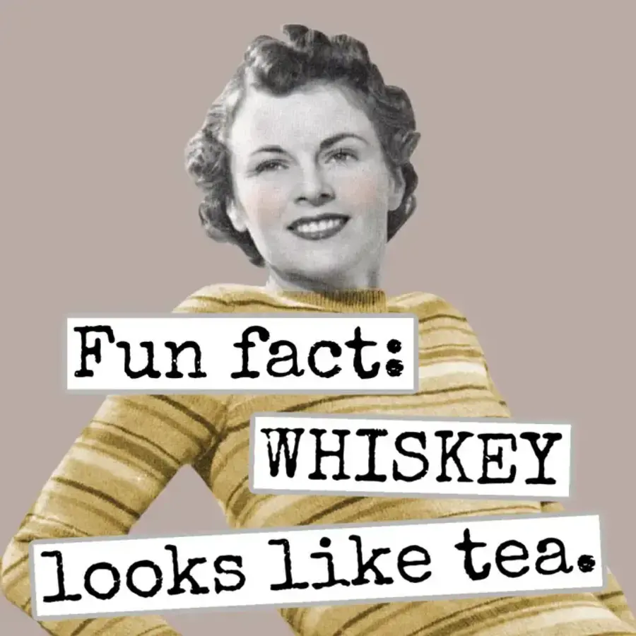 Whiskey Looks Like Tea Magnet