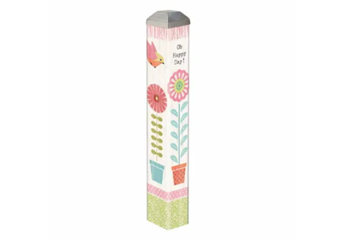  Demdaco 10" Mini Art Pole Oh Happy Day 