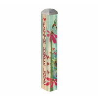 10" Mini Art Pole Faith, Hope, Love
