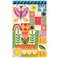 10" Mini Art Pole Summer Quilt