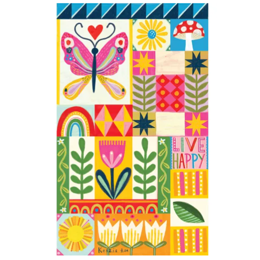 10" Mini Art Pole Summer Quilt