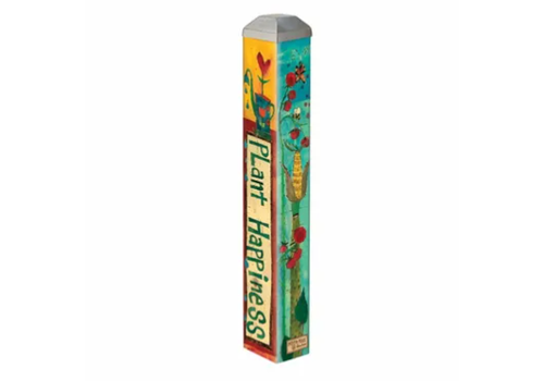  Demdaco 10" Mini Art Pole Plant Happiness 