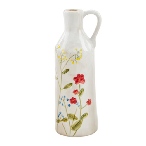  Mud Pie Yellow Flower Stem Vase 