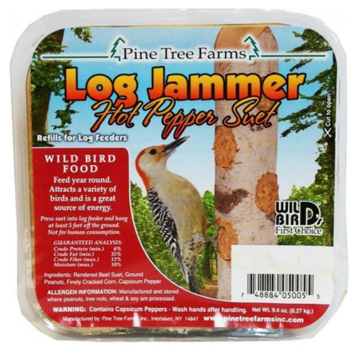  PTF Log Jammer Hot Pepper Suet Plugs 