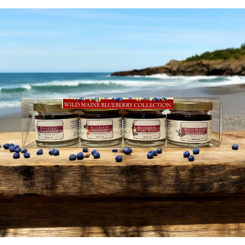  Olde Haven Farm Wild Maine Blueberry Collection 2 oz Jars 