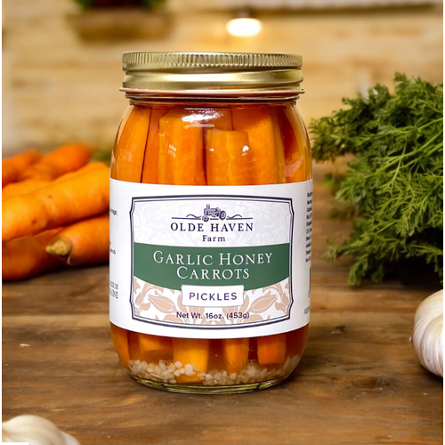  Olde Haven Farm Garlic Honey Carrots 