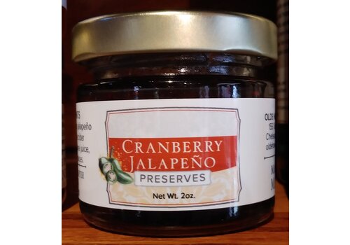 Olde Haven Farm Cranberry Jalapeno 2 oz. Jar 