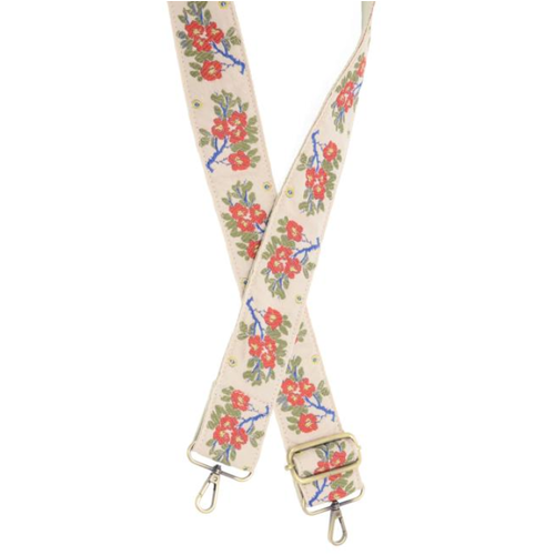  Joy Accessories 2" Multi Blossom Branch Guitar Strap 