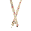 Joy Accessories 1.2" Pink Trailing Floral Guitar Strap