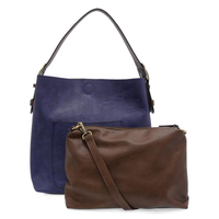 Vegan Leather Hobo Handbag