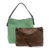 Joy Accessories Vegan Leather Hobo Handbag