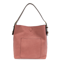 Vegan Leather Hobo Handbag