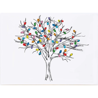 Bulb Tree Boxed Cards