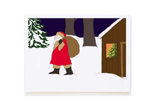  Molly O Santa in the Woods Boxed Cards 
