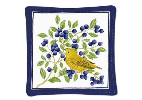  Alice's Cottage Spiced Mug Mat Blueberry Warbler 