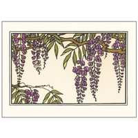 Wisteria Blank Card