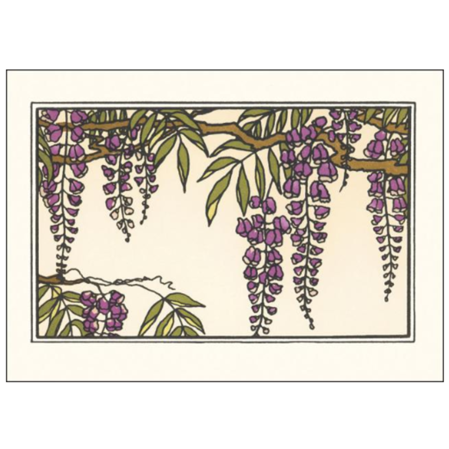 Wisteria Blank Card