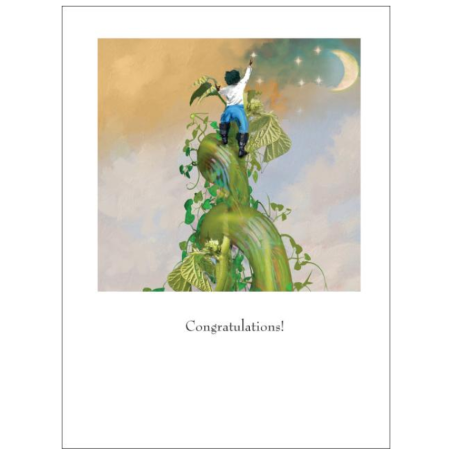 Beanstalk Congrats Card
