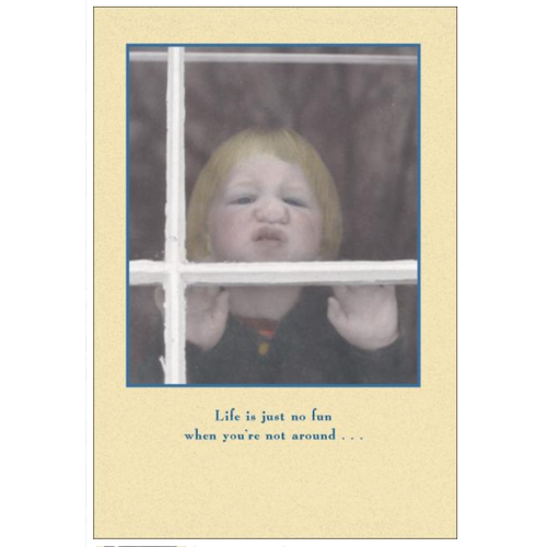  Sugarhouse Greetings Window Get Well Card 