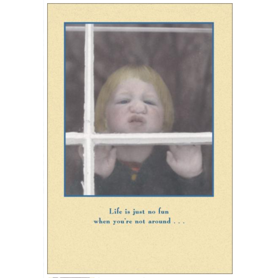Window Get Well Card