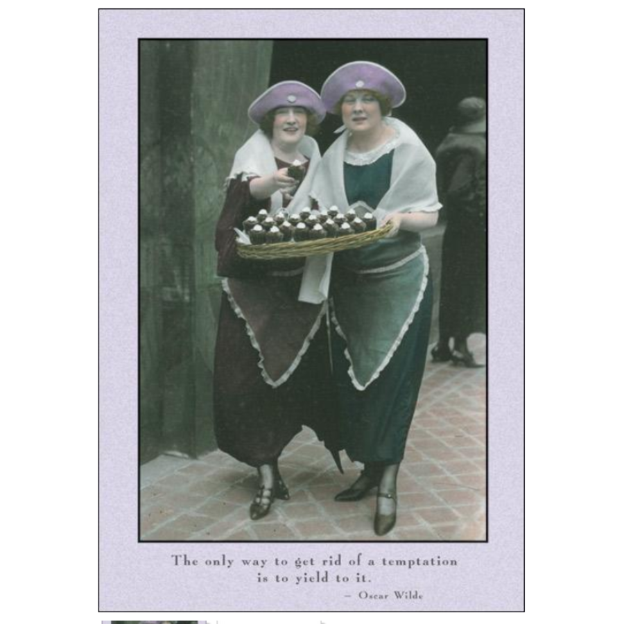 Temptation Birthday Card