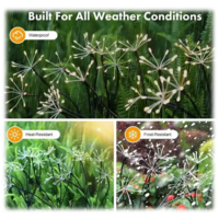 LED Solar Dandelion Stakes - Set of 2