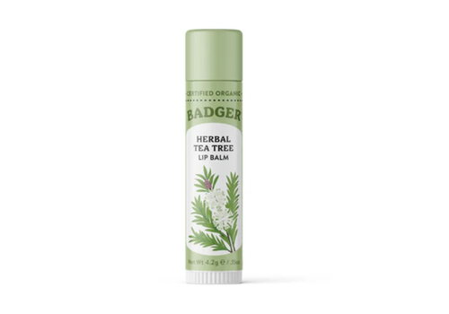  Badger Tea Tree Lip Balm .15oz 