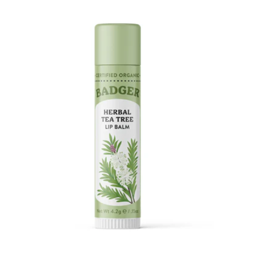  Badger Tea Tree Lip Balm .15oz 