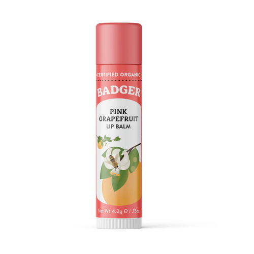 Badger Grapefruit Lip Balm .15 oz 