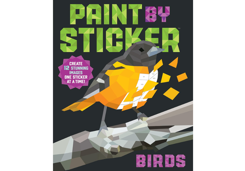  Workman Publishing Paint by Sticker: Birds 