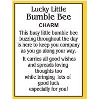 Lucky Little Bumble Bee Charm
