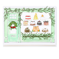 Bakery Window Boxed Cards