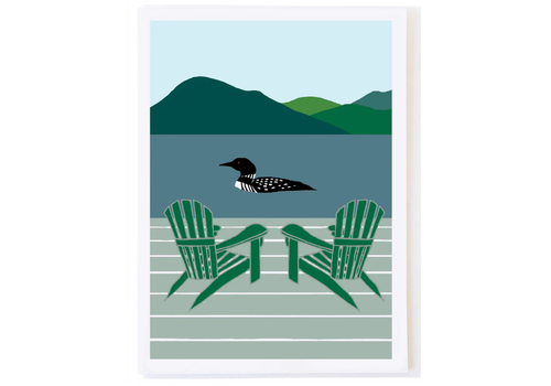  Molly O Loon with Chairs Card 
