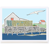 Lobster Traps Card
