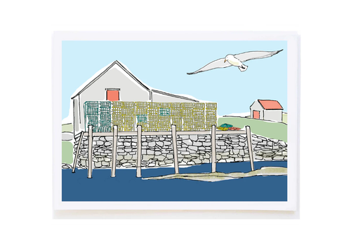 Molly O Lobster Traps Card 