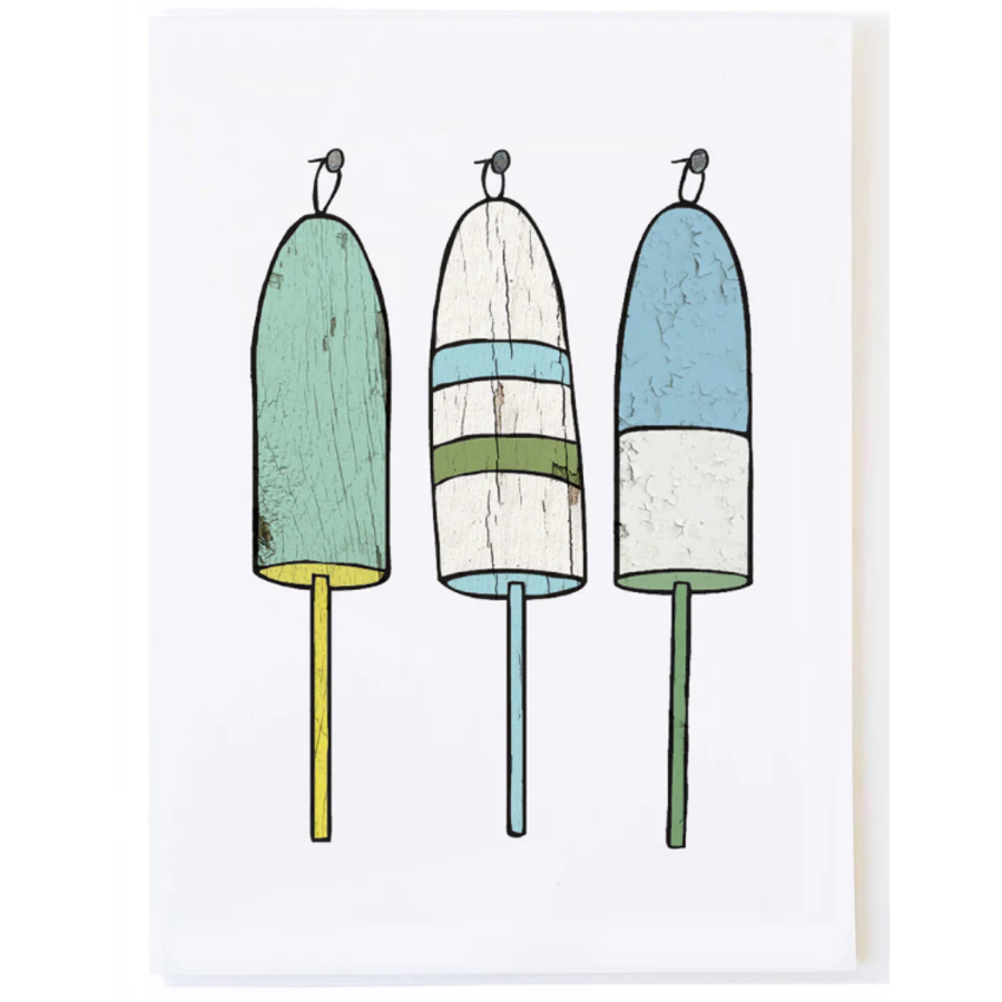 Three Buoys Card