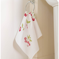 Flour Sack Towel Cherries