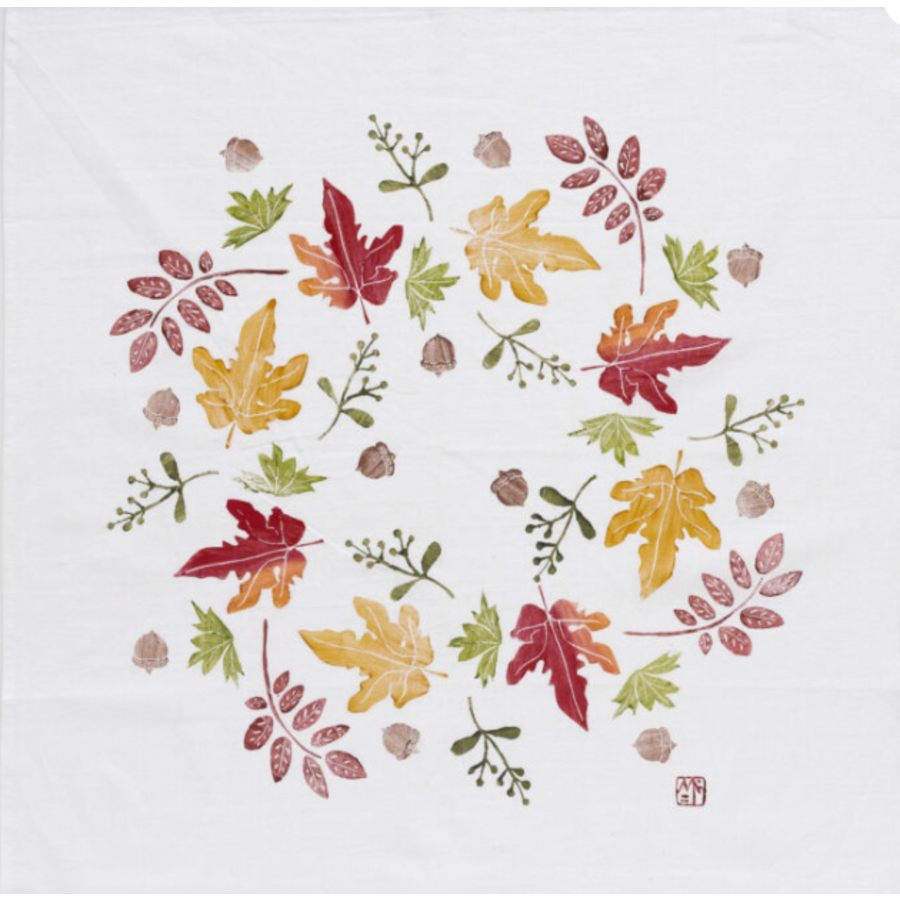 Flour Sack Towel Autumn Woods