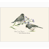 Earth sky water Juncos Boxed Notecards
