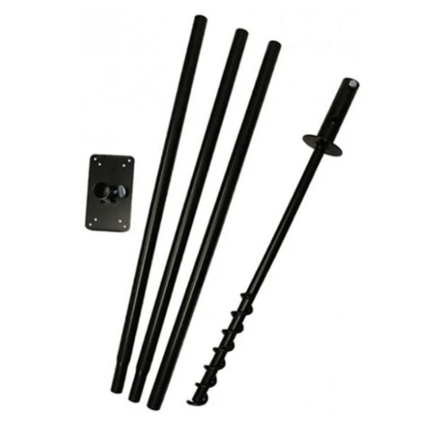 5 Piece Pole Set w/ Twist In Ground Socket