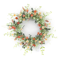 Mini Daisy Wreath 24"