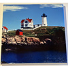 Compass Rose Nubble Light Coaster