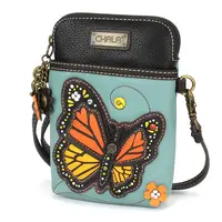 Cell Phone Crossbody Monarch BFly