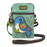 Cell Phone Crossbody Bluebird