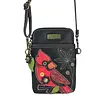 Chala Handbags Cell Phone Crossbody Cardinal