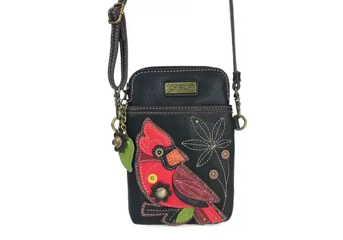  Chala Handbags Cell Phone Crossbody Cardinal 